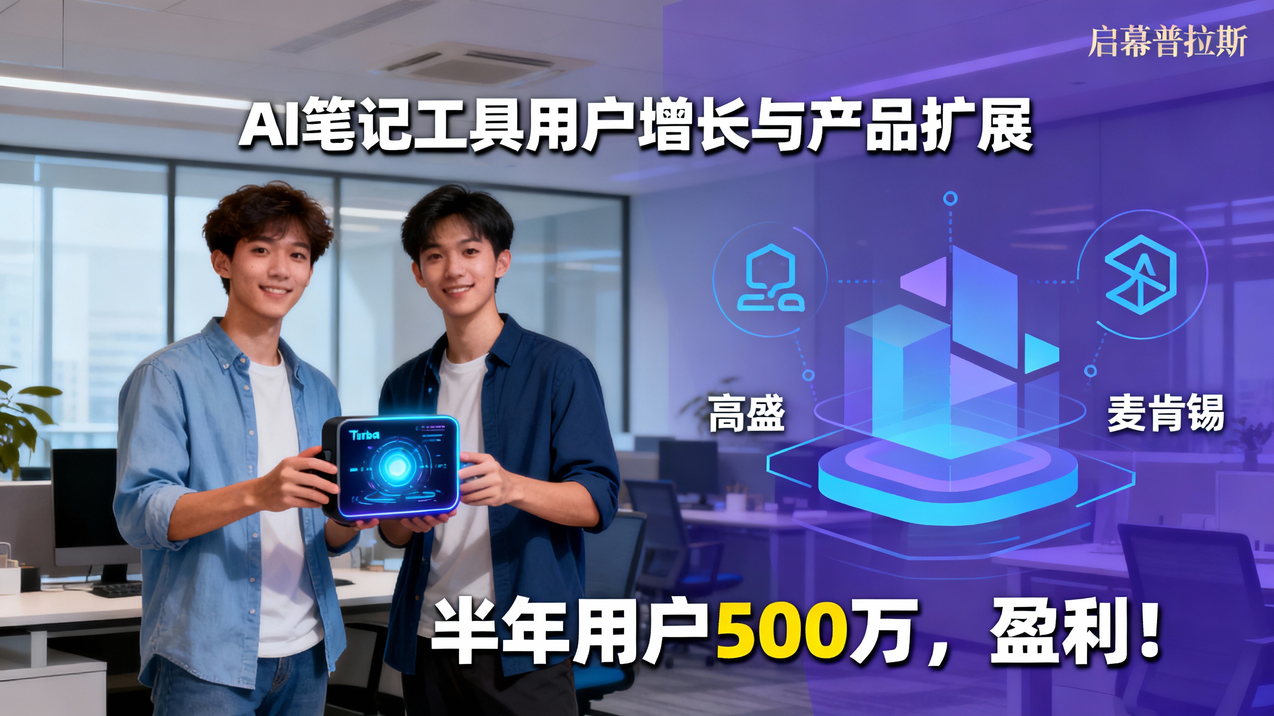 半年用户500万,盈利!两个辍学生的AI工具,现在连高盛都在用。