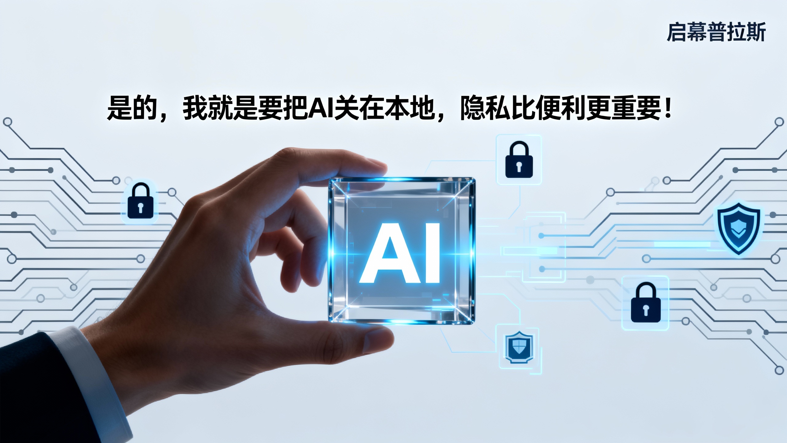 是的，我就是要把AI关在本地，隐私比便利更重要！