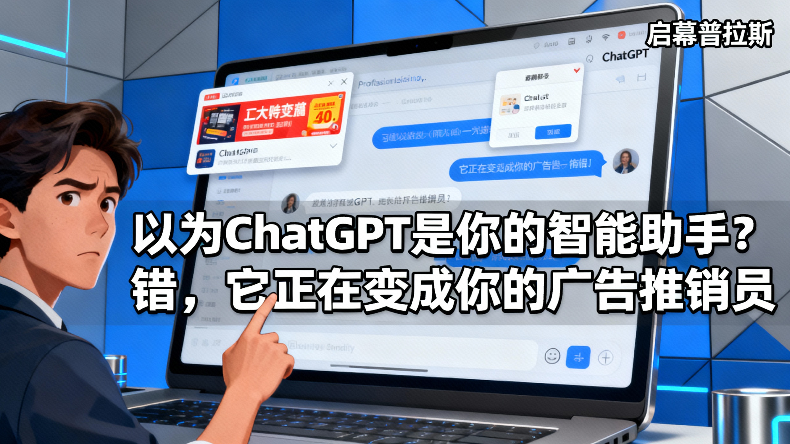 你以为ChatGPT是你的智能助手?错,它正在变成你的广告推销员。