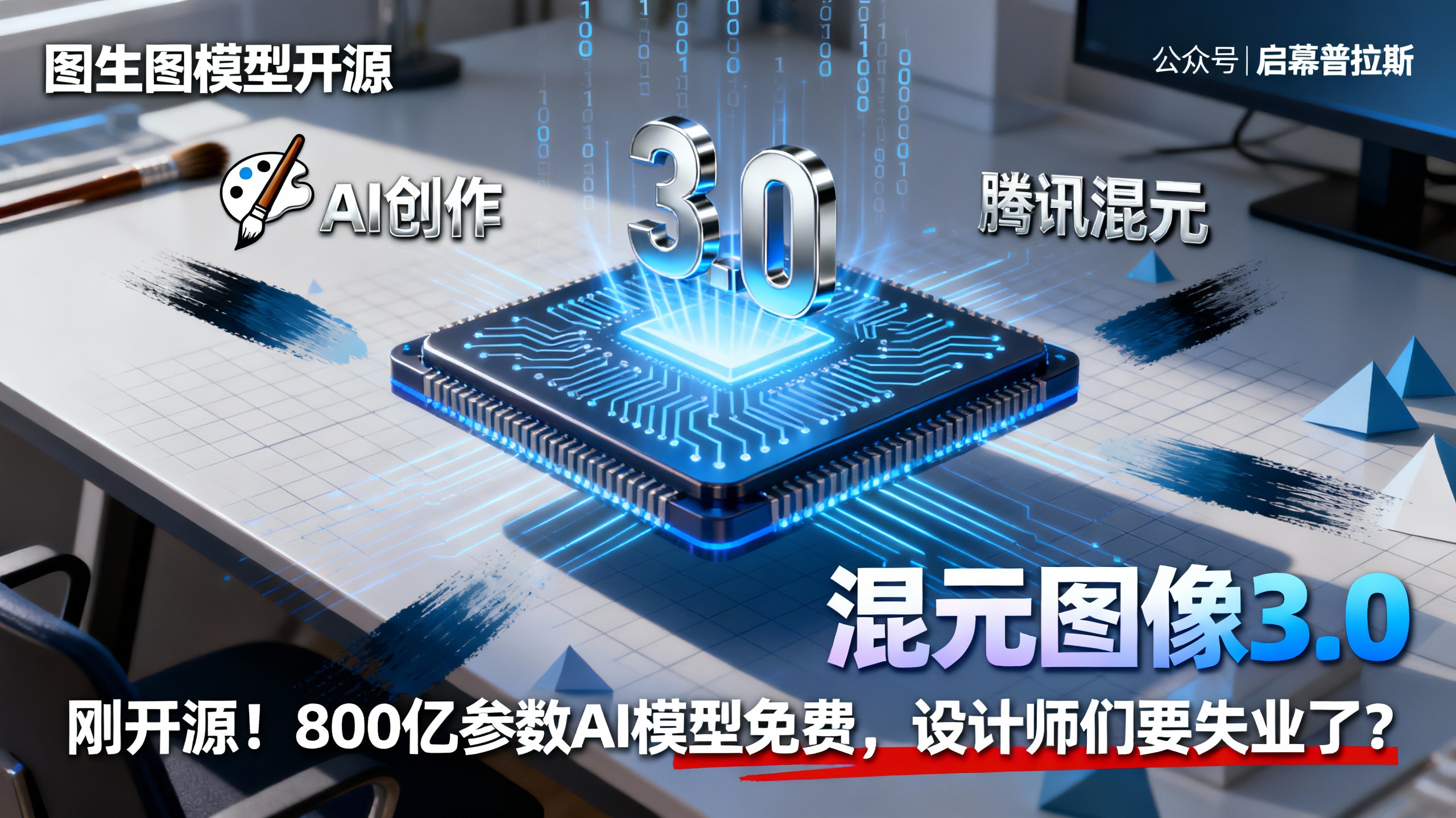 刚开源！800亿参数AI模型免费，设计师们要失业了？